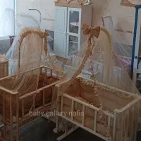 گهواره سنتی سیسمونی نوزاد تخت کنار مادر مدلr