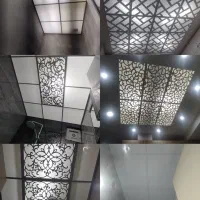 نصاب نصب فروش سقف کاذب60*60 دیوارپوش pvc ماربل شیت