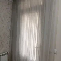 دو عدد پرده طرح دار، یک تور شاین دار، و یک زبرا
