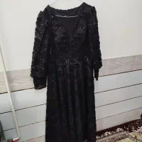 لباس مجلسی مشکی درجه یک|لباس|تاکستان, |دیوار