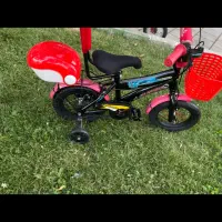 دوچرخه اسپرت مشک قرمز سایز ۱۲