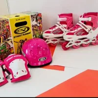 اسکیت ژله ای وتیغه فلزی استریت رانر با لوازم جانبی