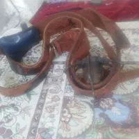 هیکلی چرم قدیمی خوب چرم گاومیش