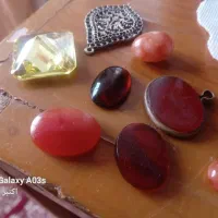 سنگ سیترین، گردن اویز7سنگ،|جواهرات|رشت, جماران|دیوار