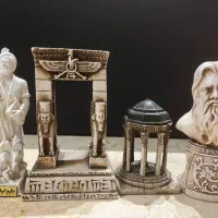 چهار عدد تندس شخصیت های ادبی و بناهای تاریخی