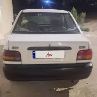 پراید دوگانه کارخانه سفید مدل 1386|خودرو سواری و وانت|ابریشم, |دیوار