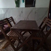 میز صندلی تاشو