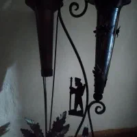 دو عدد پایه گل فرفوژه