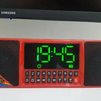 ساعت رومیزی، اسپیکر بلوتوث، رادیو، زنگ