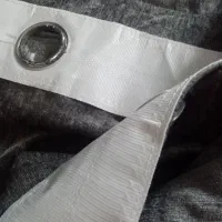 پرده حریر ساده استفاده نشده با دستک|پرده، رانر، رومیزی|مشهد, آزادشهر|دیوار