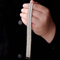 دستبند نقره مردانه