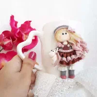 ماگ عروسکی دستساز|صنایع دستی و سایر لوازم تزئینی|رشت, کوی مهر|دیوار