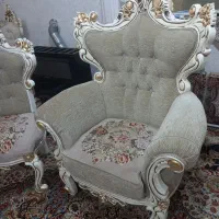 مبلمان سلطنتی ۹ نفره تمام چوب نو|مبلمان خانگی و میز عسلی|قم, زنبیل آباد|دیوار