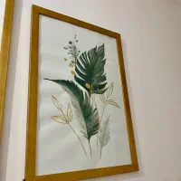 تابلو نقاشی کار دست ورق طلا|تابلو، نقاشی، عکس|مشهد, ثامن|دیوار