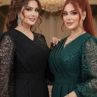 لباس مجلسی شیک و جدید تا سایزبزرگ کد ۲۰۰۰۱