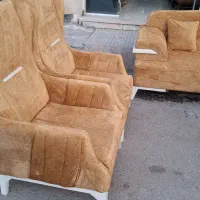 مبل اقلیما هفت نفره شسته شده مبلمان پوریا|مبلمان خانگی و میز عسلی|کرمانشاه, |دیوار