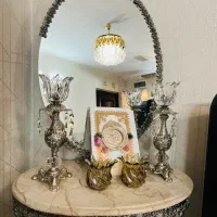 ایینه شمعدان کاملا سالم و نو برای عروس