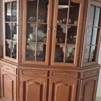بوفه با گنجه تمام چوب