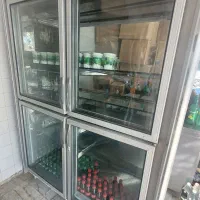 یخچال ایستاده صنعتی ویترینی ۴ درب|فروشگاه و مغازه|کرج, اصفهانی‌ها|دیوار