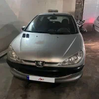 پژو 206 تیپ 6 نقره ای تمیز