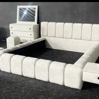 سرویس خواب سفید کلاسیک شش تکه