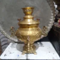 سماور زغالی قدیمی|کلکسیون اشیاء عتیقه|تربت جام, معدآباد|دیوار