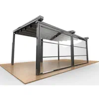 شیشه وپنجره گیوتینی بالا رونده تاشو جام بالکنی