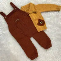 لباس دست بافت نوزادی
