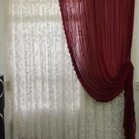 پرده پذیرایی سفید