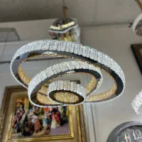 لوستر کریستالی هوشمند طرح کهکشانی SMD|لوستر و چراغ آویز|تهران, نیروی هوایی (پیروزی)|دیوار