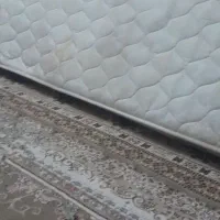 تخت خواب فرفوژه در حد نو با تشک کفی و همه چی