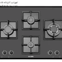 گاز صفحه شیشه ای مشکی اخوان