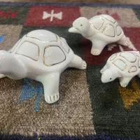 مجسمه لاک پشت سرامیکی