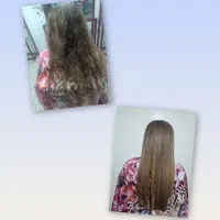 جذب مدل رنگ آمبره سامبره هایلایت پروتئین کراتین فر|خدمات آرایشگری و زیبایی|فولادشهر, A2|دیوار