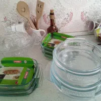 تعدادی ظروف پیرکس اصل فرانسه