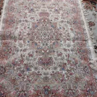 فرش طرح خطیبی خالچه حاشیه ابریشم