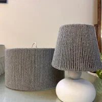 لوستر و آباژور مکرومه