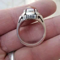 عقیق سرخ کهنه تراش|جواهرات|آباده, |دیوار