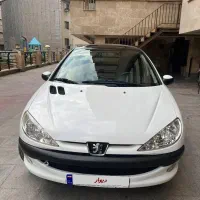 206 تیپ ۳ مدل ۱۴۰۱ سقف شیشه ای ۱۹ هزار کارکرد