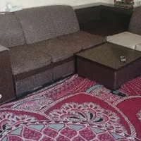 فروش مبل ۶نفر ال|مبلمان خانگی و میز عسلی|بندر ماهشهر, |دیوار