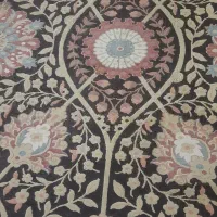 ۲عددفرش ۹متری پیرگاردین ابریشم ترک