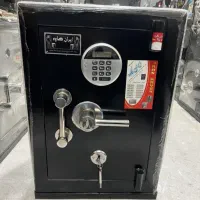 گاوصندوق رمز دیجیتالی مشکی کد دار