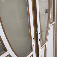 دو عدد درب آلومینیومی