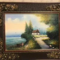 تابلو نقاشی|تابلو، نقاشی، عکس|تهران, آبشار تهران (دریاچه)|دیوار