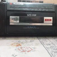 رادیو ضبط ناسیونال کاملا سالم وتمیز|کلکسیون اشیاء عتیقه|کرمانشاه, |دیوار