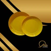 سینی گرد ملامین رنگی دوسایزی|ظروف سرو و پذیرایی|پاکدشت, خاتون آباد|دیوار