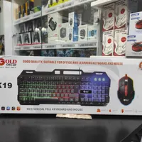 موس و کیبورد گیمینگ RGB دار