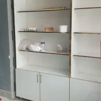 قفسه چوبی|کتابخانه، شلف، قفسه‌های دیواری|گرگان, |دیوار