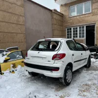 پژو206تیپ2تصادفی نیست افتاده تو جوی کم خرج