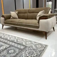 مبل سوجین مبل راحتی پارچه تدی